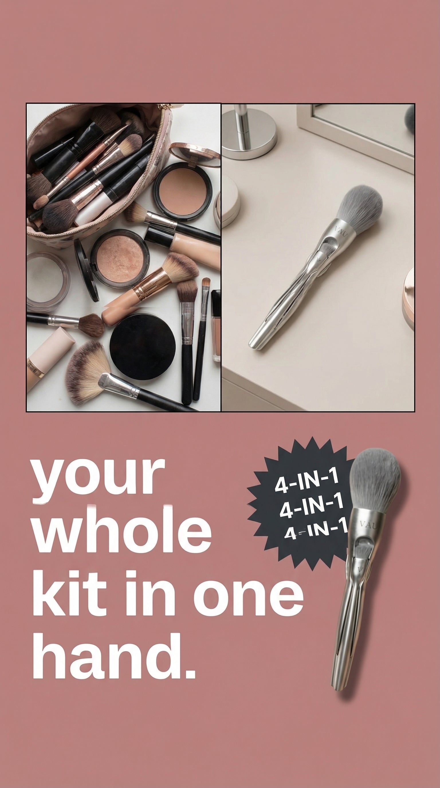 4IN1 Make Up Brush